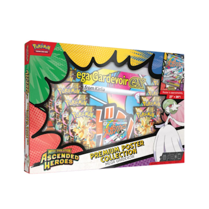 Pokémon Ascended Heroes: Premium Poster Collection - Mega Gardevoir ex (schade)