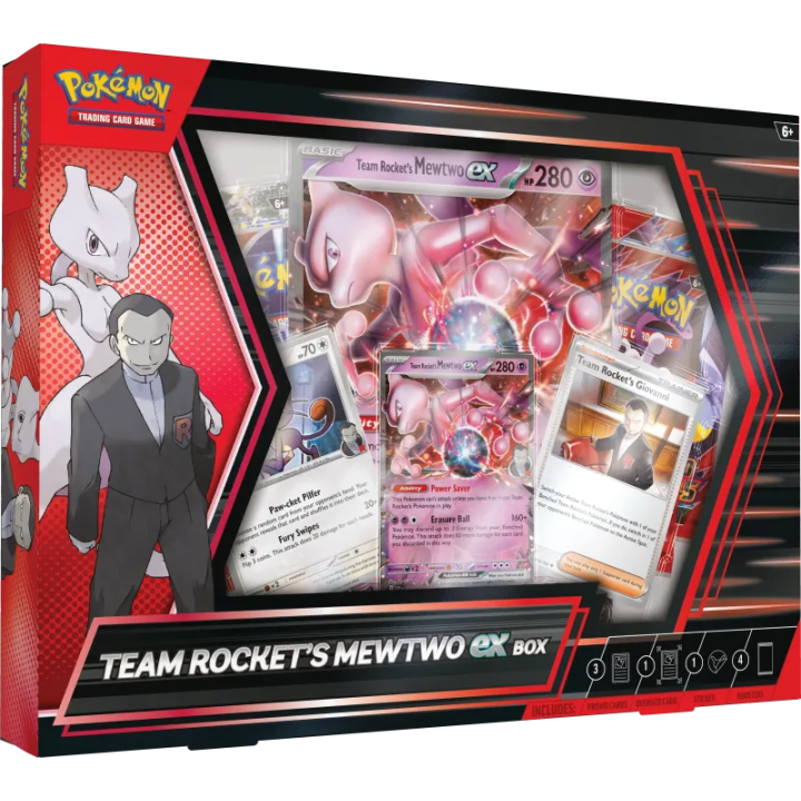 Pokémon Team Rocket's Mewtwo: EX Box