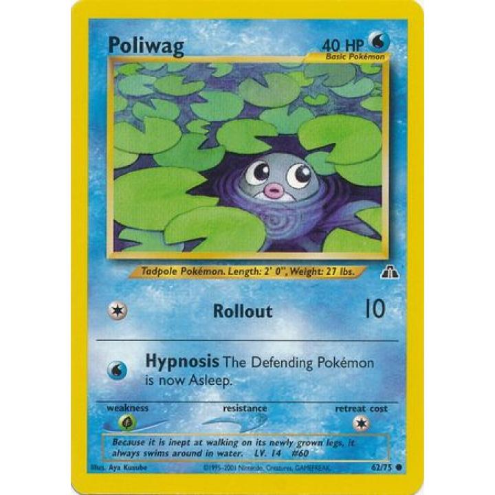 Poliwag 62/75 - Neo Discovery (Unlimited) - Normal