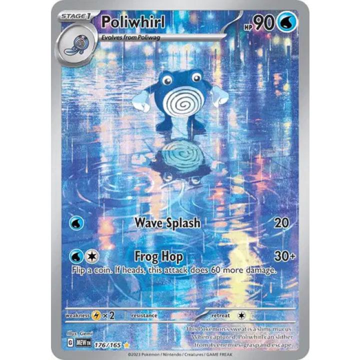 Poliwhirl 176/165 - Scarlet & Violet 151 - Holofoil