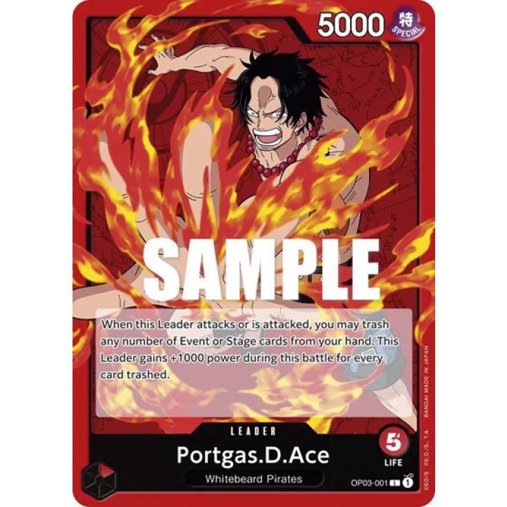 Portgas.D.Ace OP03-001 - Pillars of Strength - Normal