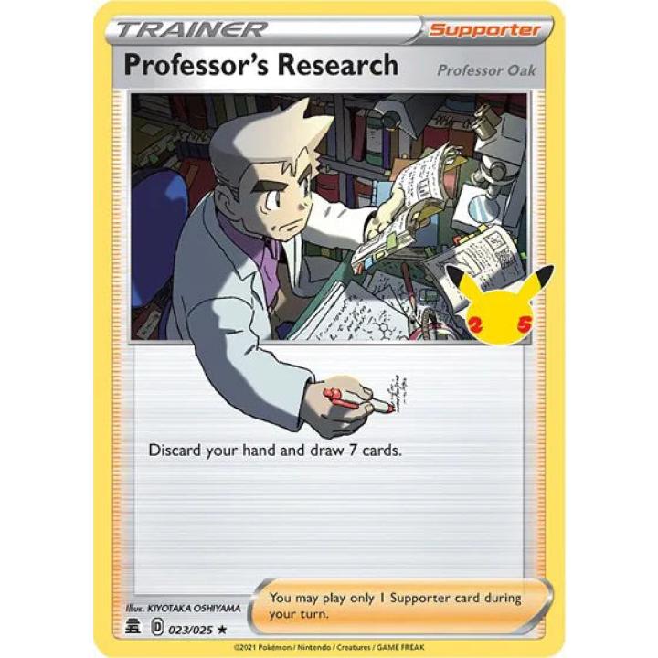 Professor's Research 023/025 - Celebrations - Holofoil