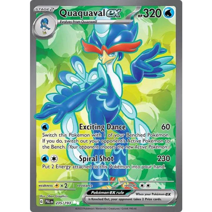 Quaquaval ex 235/193 - Paldea Evolved - Holofoil