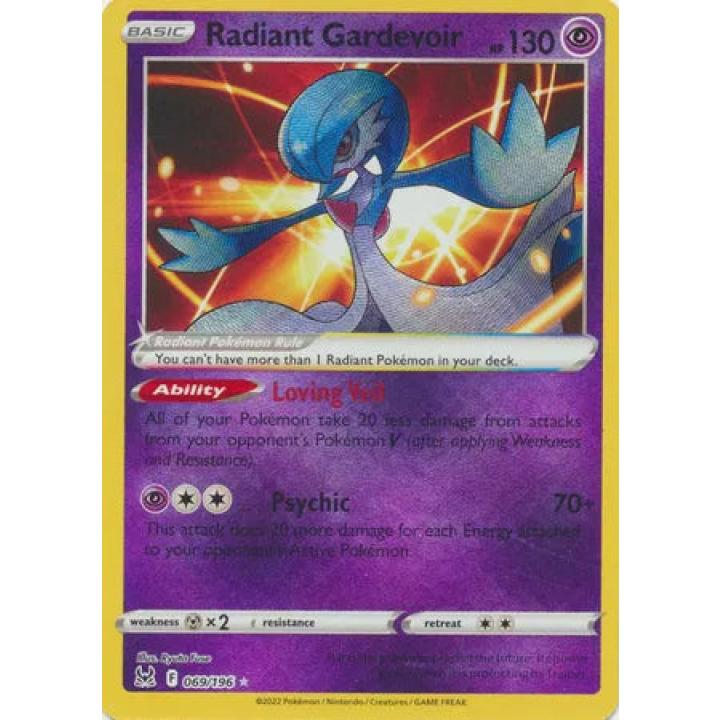 Radiant Gardevoir 069/196 - Lost Origin - Holofoil