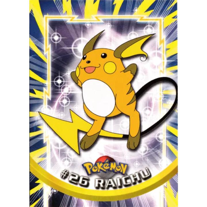 Raichu 26 - Topps Series 1 - Base Chrome