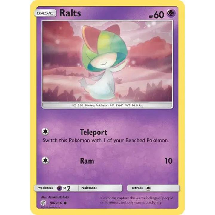 Ralts 80/236 - Cosmic Eclipse - Reverse Holofoil