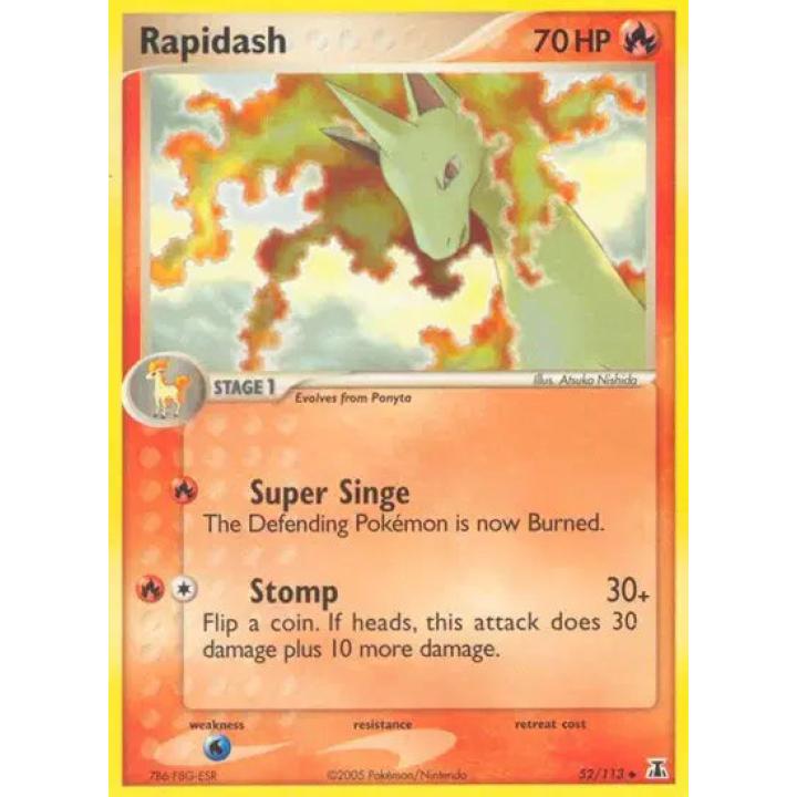 Rapidash 52/113 - EX Delta Species - Normal