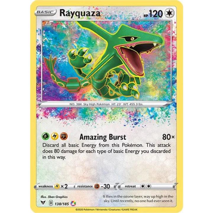 Rayquaza 138/185 - Vivid Voltage - Holofoil
