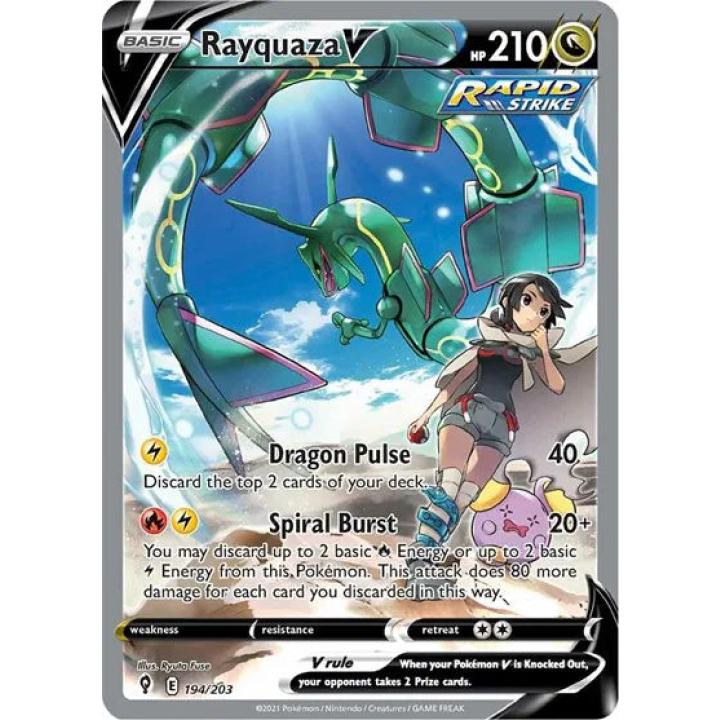 Rayquaza V 194/203 - Evolving Skies - Holofoil