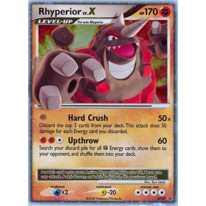 Rhyperior LV.X DP29 - Diamond and Pearl Promos - Holofoil