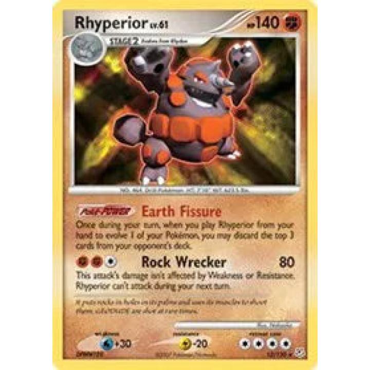 Rhyperior Lv.61 12/130 - Diamond & Pearl - Holofoil