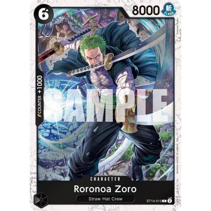 Roronoa Zoro ST14-013 - The Best Vol.2 - Pirate Foil