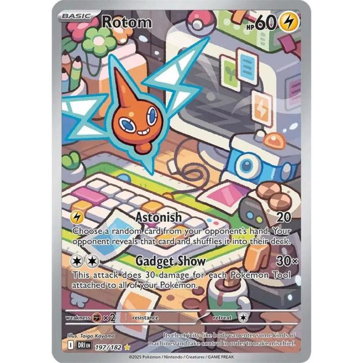 Rotom 197/182 - Destined Rivals - Holofoil