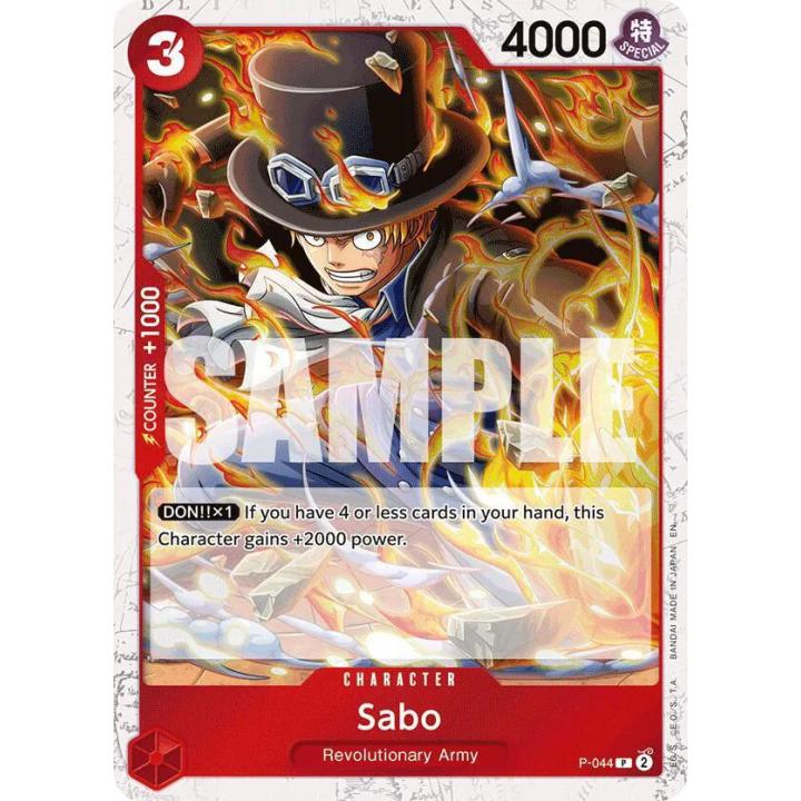 Sabo (Pirate Foil) P-044 - The Best Vol.2 - Foil