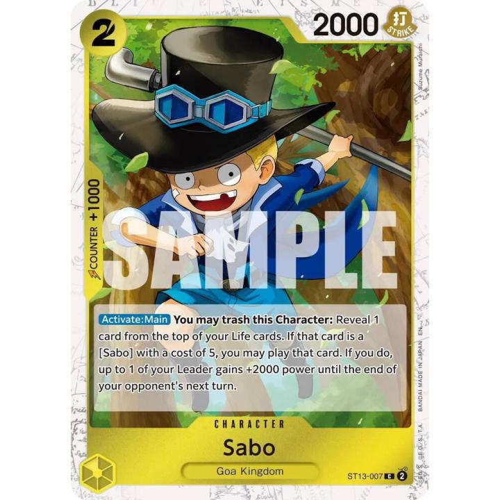 Sabo (Pirate Foil) ST13-007 - The Best Vol.2 - Foil