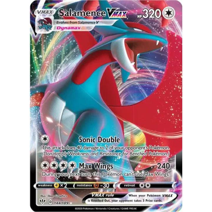 Salamence VMAX 144/189 - Darkness Ablaze - Holofoil