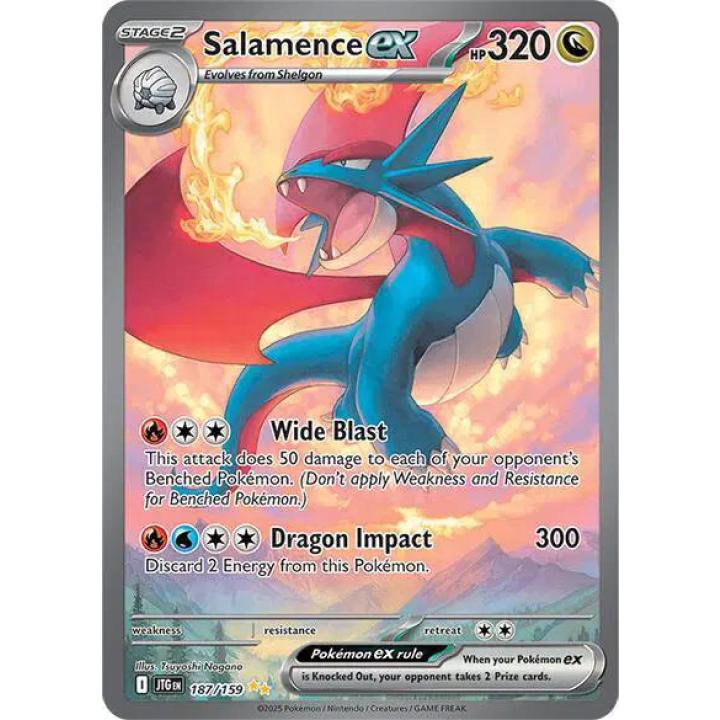 Salamence ex 187/159 - Journey Together - Holofoil