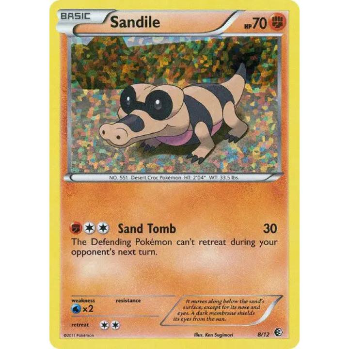 Sandile 8/12 - McDonald's Promos 2011 - Holofoil