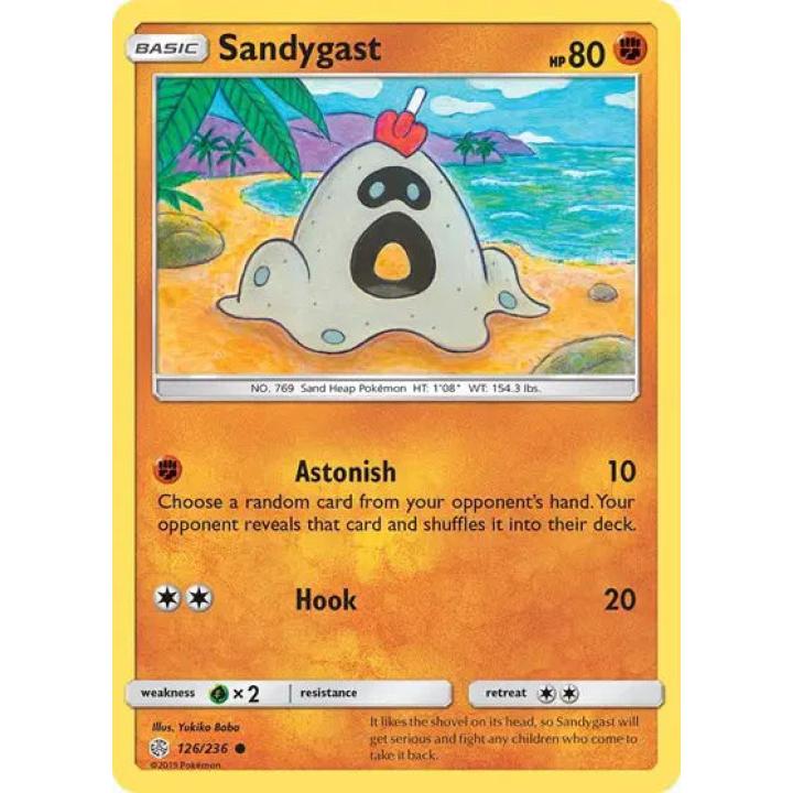 Sandygast 126/236 - Cosmic Eclipse - Reverse Holofoil