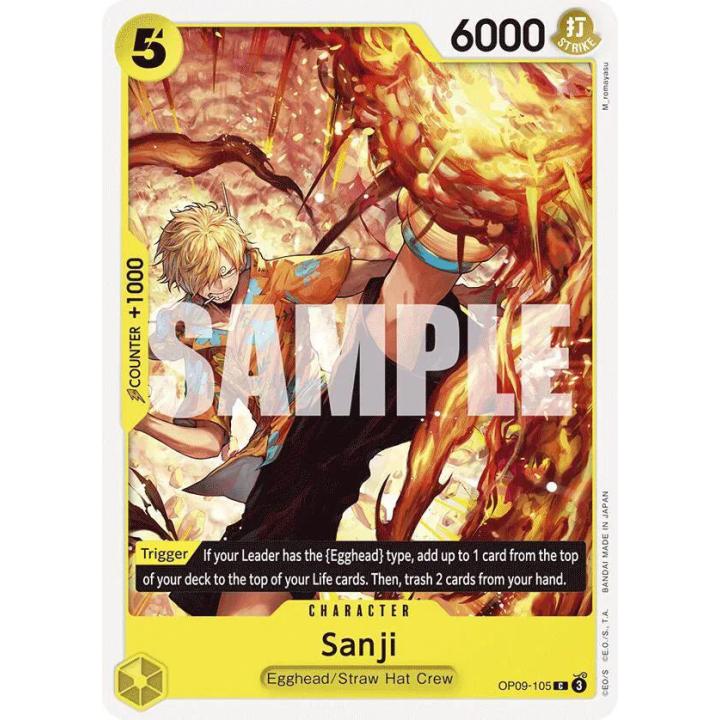 Sanji OP09-105 - Emperors in the New World - Normal