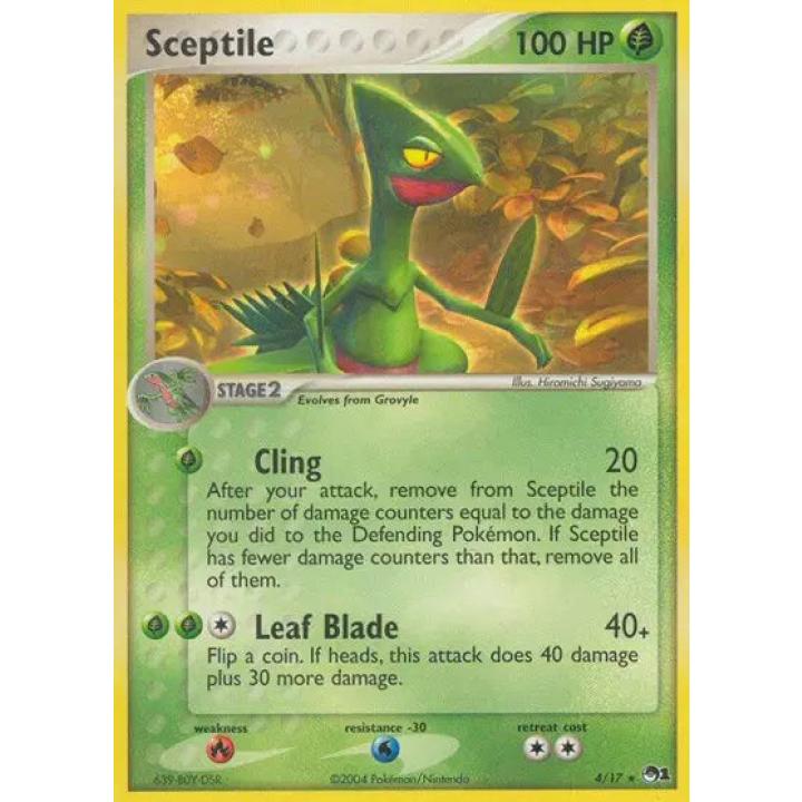Sceptile 4/17 - POP Series 1 - Holofoil