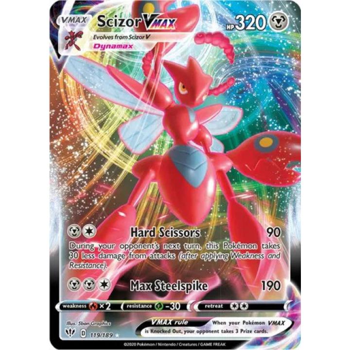 Scizor VMAX 119/189 - Darkness Ablaze - Holofoil