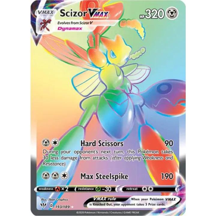 Scizor VMAX 193/189 - Darkness Ablaze - Holofoil