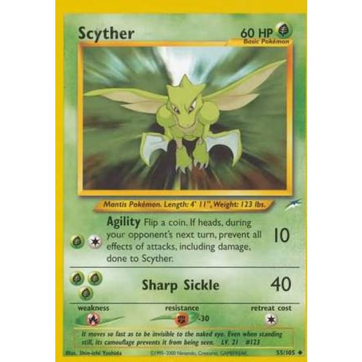 Scyther 55/105 - Neo Destiny (Unlimited) - Normal