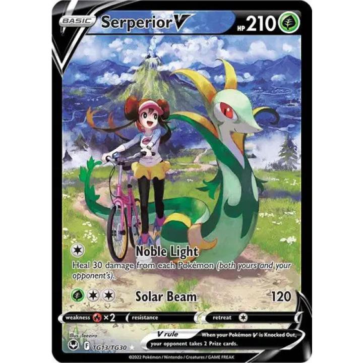 Serperior V TG13/TG30 - Silver Tempest Trainer Gallery - Holofoil