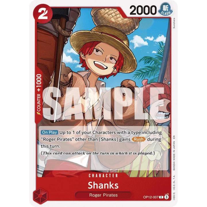 Shanks OP12-007 - Legacy of the Master - Normal