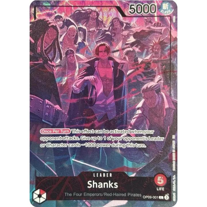 Shanks (2nd Anniversary Set) OP09-001 - Promotion Cards - Foil