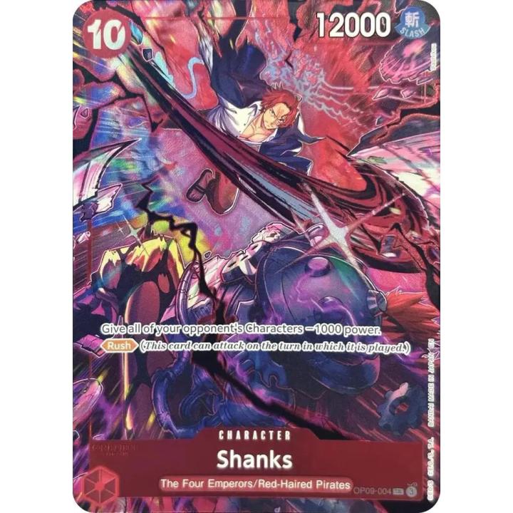 Shanks (2nd Anniversary Set) OP09-004 - Promotion Cards - Foil