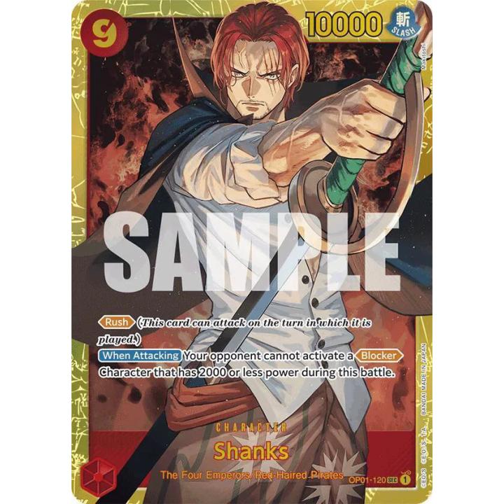 Shanks (Reprint) OP01-120 - The Best - Foil