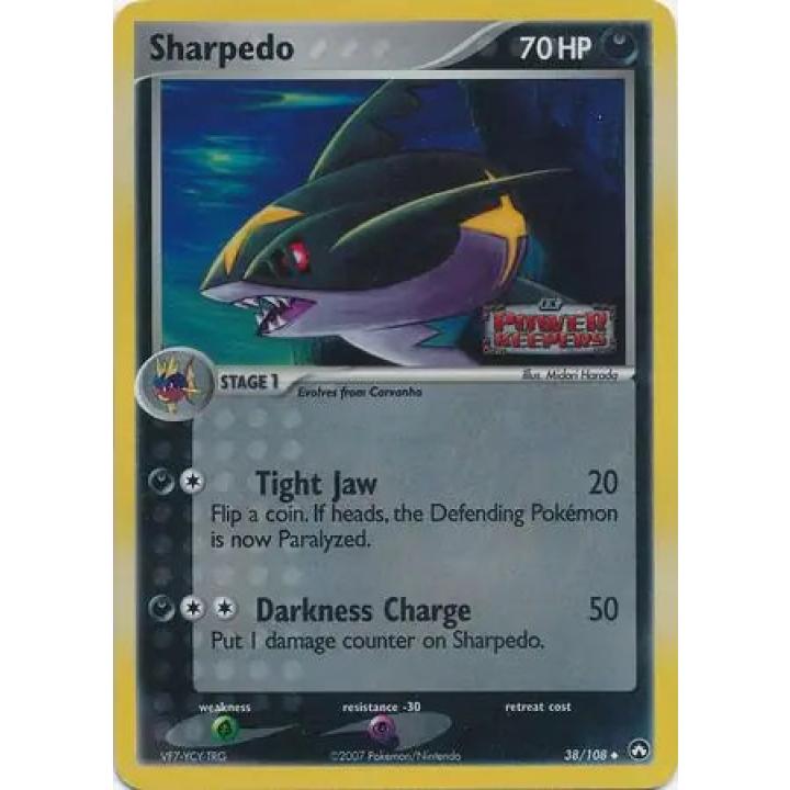 Sharpedo 38/108 - EX Power Keepers - Reverse Holofoil