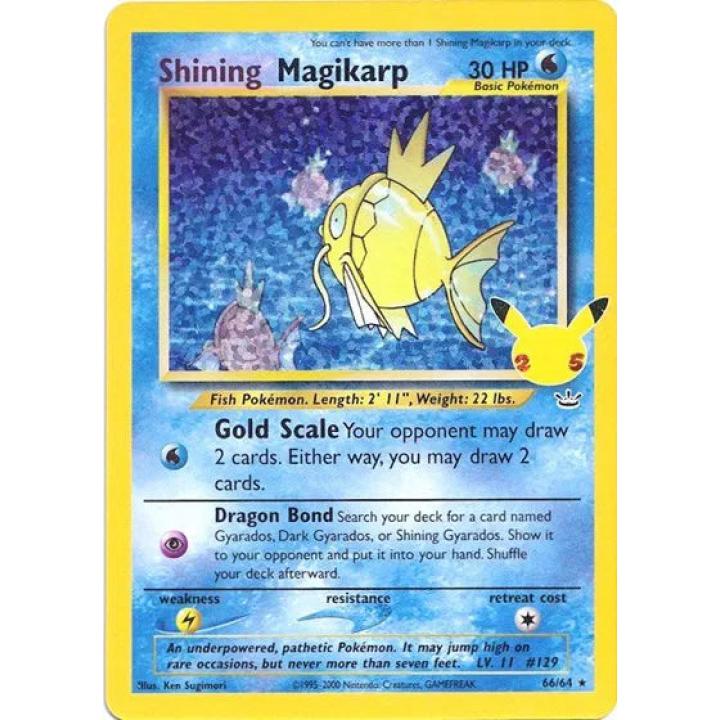 Shining Magikarp 66/64 - Celebrations: Classic Collection - Holofoil