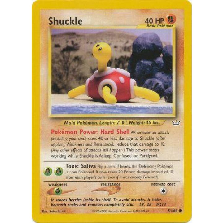 Shuckle 51/64 - Neo Revelation (Unlimited) - Normal