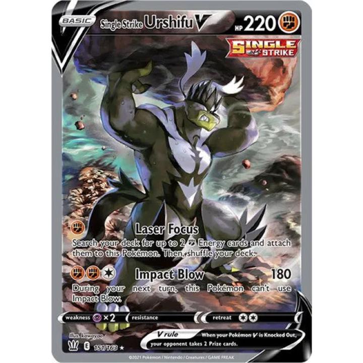 Single Strike Urshifu V 151/163 - Battle Styles - Holofoil