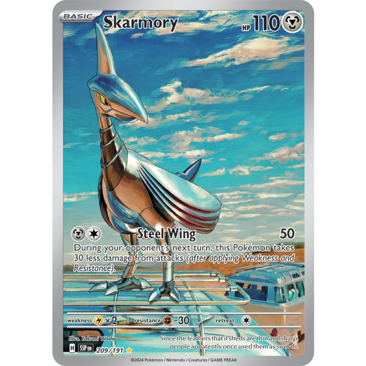 Skarmory 209/191 - Surging Sparks - Holofoil