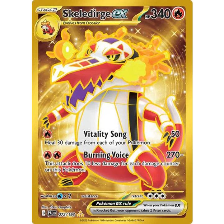 Skeledirge ex 272/193 - Paldea Evolved - Holofoil