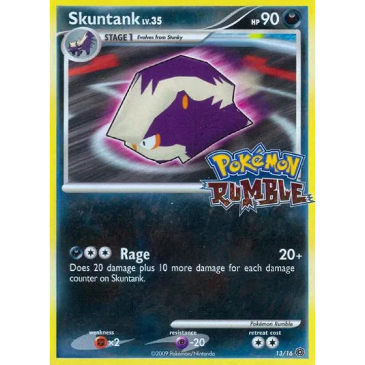 Skuntank Lv.35 13/16 - Rumble - Holofoil