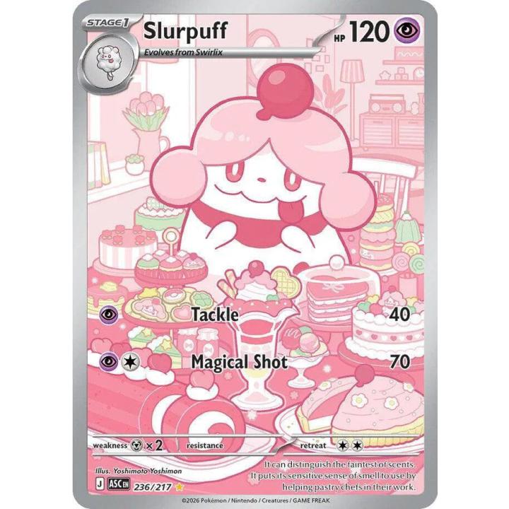 Slurpuff 236/217 - Ascended Heroes - Holofoil