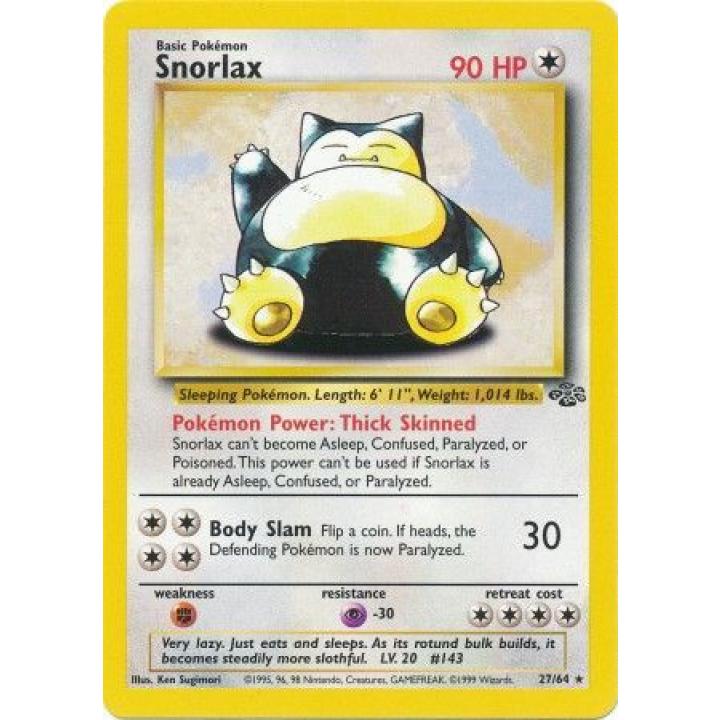 Snorlax 27/64 - Jungle (Unlimited) - Normal