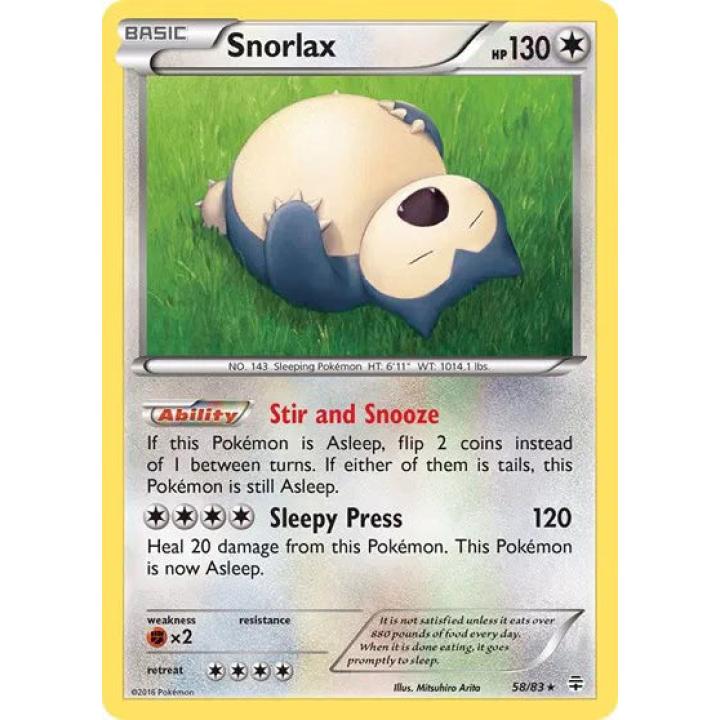 Snorlax 58/83 - Generations - Normal