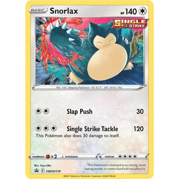 Snorlax SWSH119 - Sword & Shield Promo - Holofoil