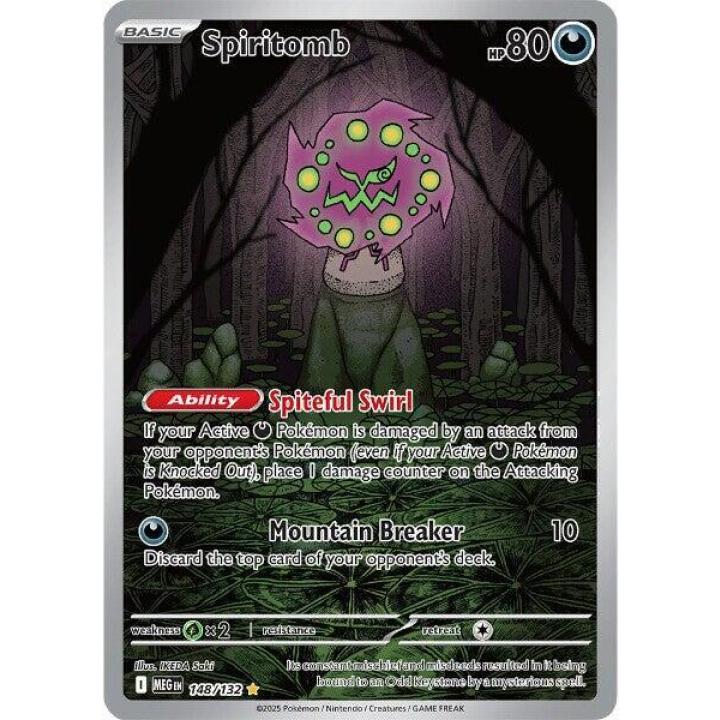 Spiritomb 148/132 - Mega Evolution - Holofoil