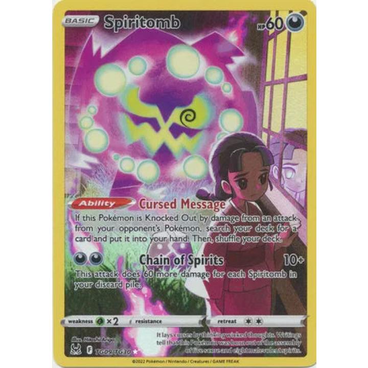 Spiritomb TG09/TG30 - Lost Origin Trainer Gallery - Holofoil