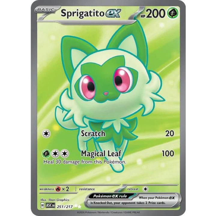 Sprigatito ex 251/217 - Ascended Heroes - Holofoil