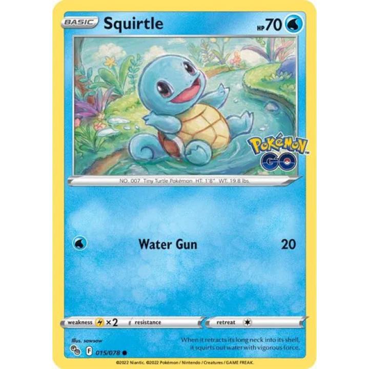 Squirtle 015/078 - Pokemon Go - Normal