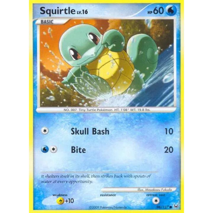 Squirtle Lv.16 96/127 - Platinum - Normal