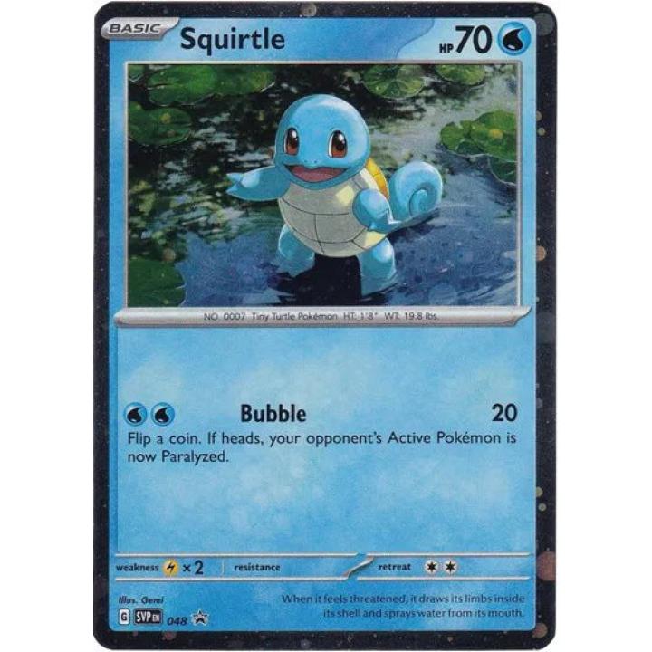 Squirtle 048 - Scarlet & Violet Promo - Cosmos Holo